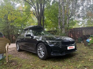 2020 BMW 3 серии 318d VII (G2x), чёрный, 3500000 рублей, вид 3