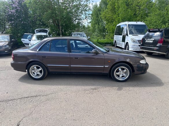 1998 Hyundai Sonata III Рестайлинг, фиолетовый, 290000 рублей - вид 3