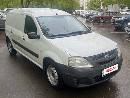2014 LADA (ВАЗ) Largus, белый, 575000 рублей, вид 4