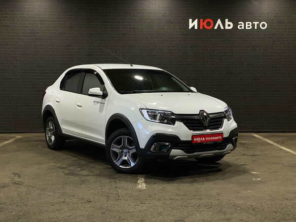 2022 Renault Logan Stepway II Рестайлинг, белый, 1260000 рублей - вид 2
