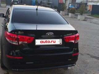 2016 Kia Rio III Рестайлинг, чёрный, 1170000 рублей, вид 5
