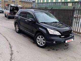 2007 Honda CR-V III, чёрный, 930000 рублей, вид 4