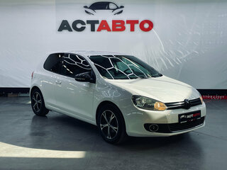 2012 Volkswagen Golf VI, белый, 750000 рублей, вид 3