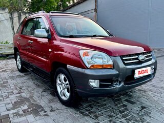 2005 Kia Sportage II, красный, 460000 рублей, вид 2