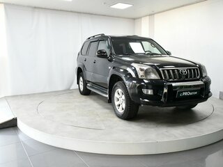 2008 Toyota Land Cruiser Prado 5-speed 120 Series Рестайлинг, чёрный, 1700000 рублей, вид 3