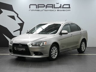 2012 Mitsubishi Lancer X Рестайлинг, серебристый, 919900 рублей, вид 1