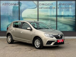2020 Renault Sandero II Рестайлинг, серый, 850000 рублей, вид 3