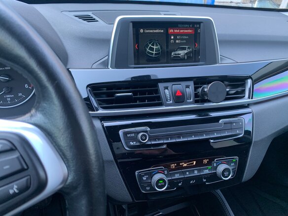2017 BMW X1 18d xDrive II (F48), серый - вид 12