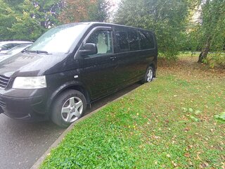 2007 Volkswagen Caravelle LWB 4MOTION Long T5, чёрный, 1400000 рублей, вид 1