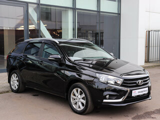 2021 Lada (ВАЗ) Vesta SW I, чёрный, 1147000 рублей, вид 3