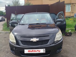 2013 Chevrolet Cobalt II, чёрный, 700000 рублей, вид 2