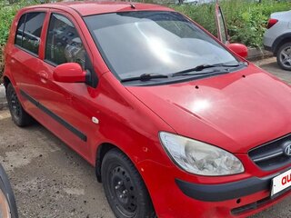 2008 Hyundai Getz I Рестайлинг, красный, 520000 рублей, вид 1