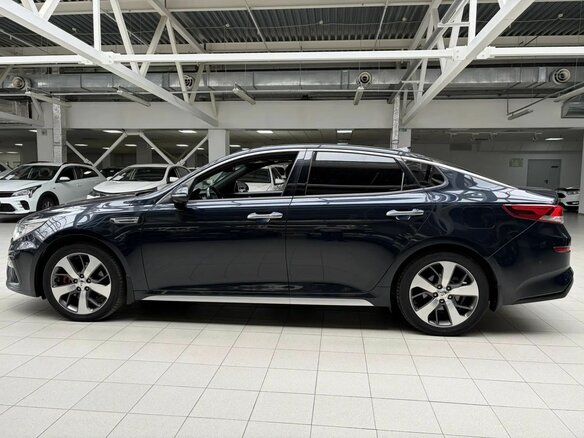 2020 Kia Optima IV Рестайлинг, синий - вид 8