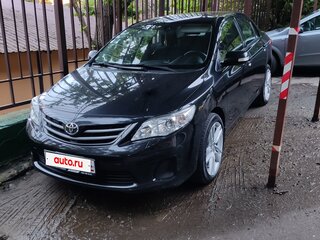 2010 Toyota Corolla X (E140, E150) Рестайлинг, чёрный, 1299999 рублей, вид 2