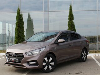 2019 Hyundai Solaris II, коричневый, 1340000 рублей, вид 1