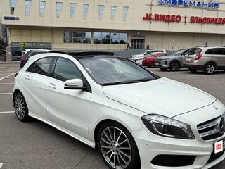 2013 Mercedes-Benz A-Класс 200 III (W176), белый, 1800000 рублей, вид 2