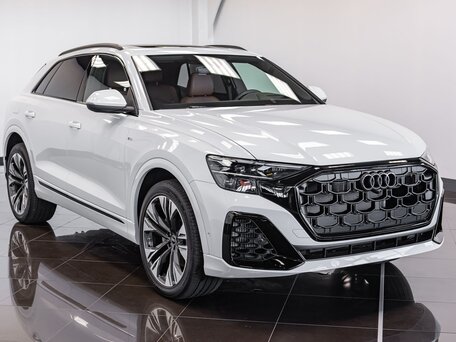2024 Audi Q8 55 TFSI I (4M) Рестайлинг, белый, 12760000 рублей, вид 3