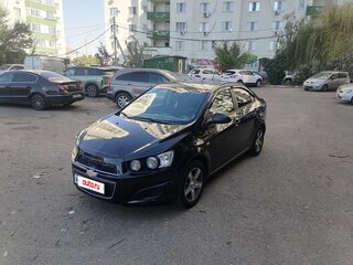 2013 Chevrolet Aveo II, чёрный, 595000 рублей, вид 5