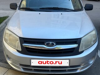 2013 Lada (ВАЗ) Granta I, серебристый, 330000 рублей, вид 1