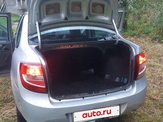 2013 Lada (ВАЗ) Granta I, серебристый, 385000 рублей, вид 4