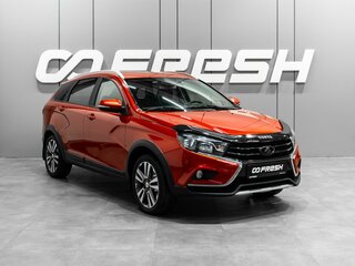 2019 Lada (ВАЗ) Vesta SW Cross I, красный, 1040000 рублей, вид 1