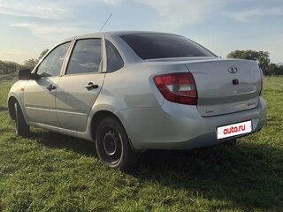 2013 Lada (ВАЗ) Granta I, серебристый, 300000 рублей, вид 4