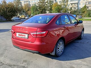 2016 Lada (ВАЗ) Vesta I, красный, 690000 рублей, вид 4