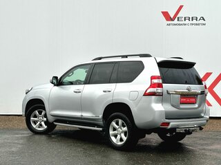 2014 Toyota Land Cruiser Prado 150 Series Рестайлинг 1, серебристый, 3250000 рублей, вид 3