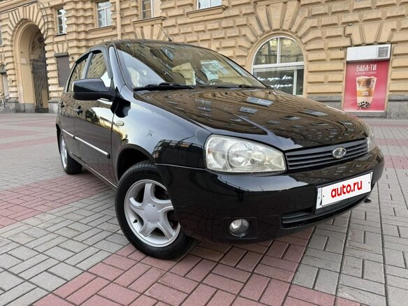 2012 Lada (ВАЗ) Kalina I, чёрный, 380000 рублей - вид 4