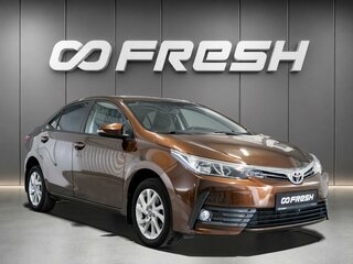 2018 Toyota Corolla XI (E160, E170, E180) Рестайлинг 1, коричневый, 1710000 рублей, вид 1