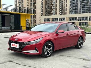 2022 Hyundai Elantra VII (CN7), красный, 1500008 рублей, вид 1