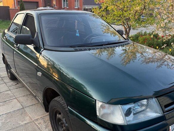 2002 Lada (ВАЗ) 2110, зелёный, 80000 рублей