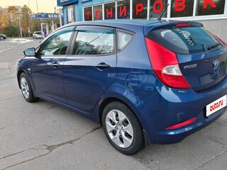 2015 Hyundai Solaris I Рестайлинг, синий, 950000 рублей, вид 3
