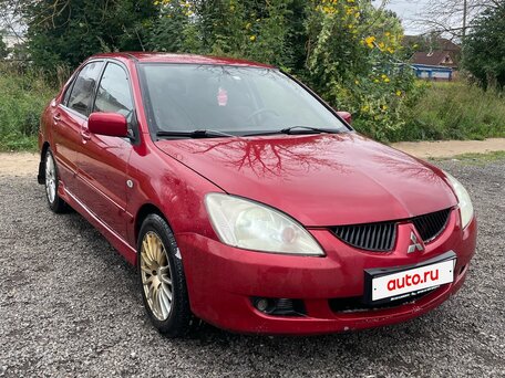 2005 Mitsubishi Lancer IX, красный, вид 3