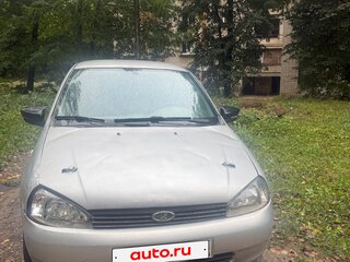 2008 Lada (ВАЗ) Kalina I, серебристый, 180000 рублей, вид 3