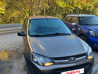 2014 Lada (ВАЗ) Kalina II, коричневый, 450000 рублей, вид 2