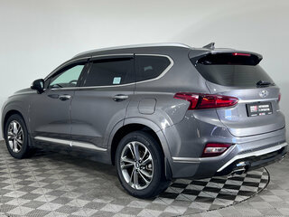 2019 Hyundai Santa Fe IV, серый, 2970000 рублей, вид 4