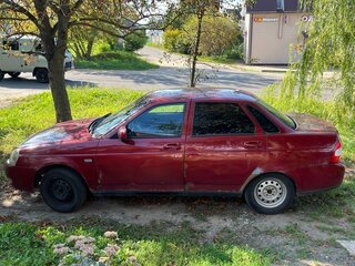 2009 Lada (ВАЗ) Priora I, красный, 185000 рублей, вид 4