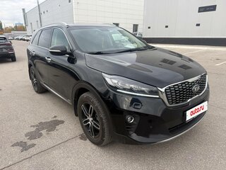 2019 Kia Sorento III Prime Рестайлинг, чёрный, 3024000 рублей, вид 2