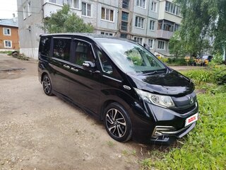 2016 Honda Stepwgn V, чёрный, 1690000 рублей, вид 3