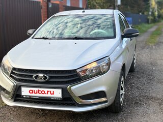 2020 Lada (ВАЗ) Vesta I, серый, 1100000 рублей, вид 1