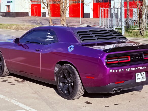 2019 Dodge Challenger III Рестайлинг 2, фиолетовый - вид 12