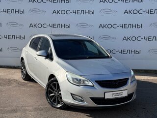2011 Opel Astra J, серебристый, 530000 рублей, вид 4