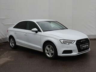2018 Audi A3 III (8V) Рестайлинг, белый, 1919000 рублей, вид 3