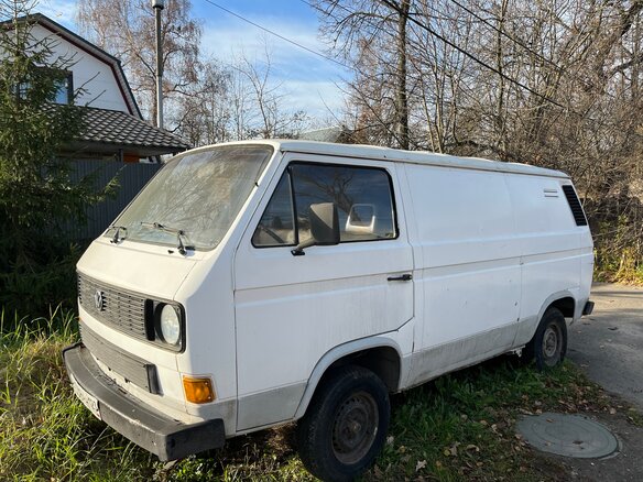1986 Volkswagen Transporter, белый, 200000 рублей