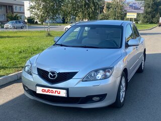 2008 Mazda 3 I (BK) Рестайлинг, серебристый, 780000 рублей, вид 1