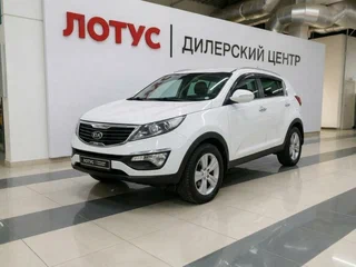 2012 Kia Sportage III, белый, 1075000 рублей, вид 1