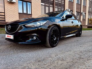 2012 Mazda 6 III (GJ), чёрный, 1465000 рублей, вид 2