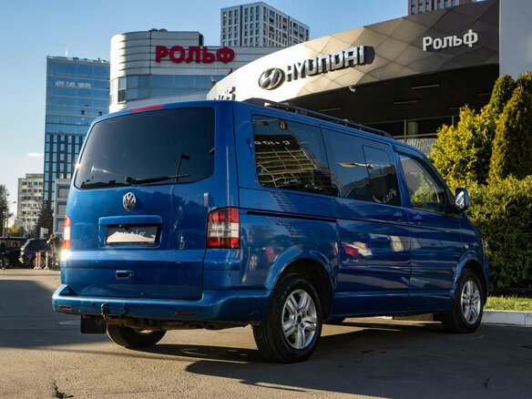 2008 Volkswagen Multivan T5, синий, 1498000 рублей - вид 3