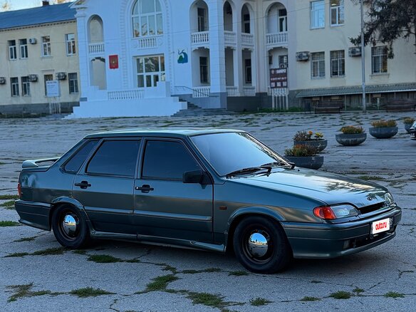 2008 Lada (ВАЗ) 2115, серый, 150000 рублей - вид 5
